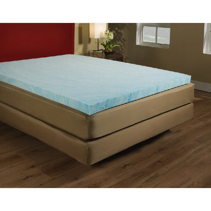 3.5 inch Gel Memory Foam Mattress Topper