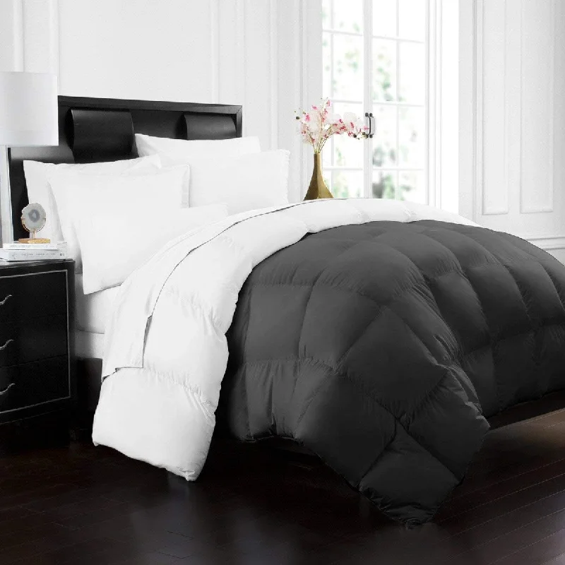 Beckham Hotel Collection 1700 Series Luxury Goose Down Reversible Comforter