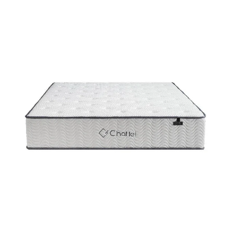 Chattel Silver 10" Ice Silk Pocketed Spring Mattress