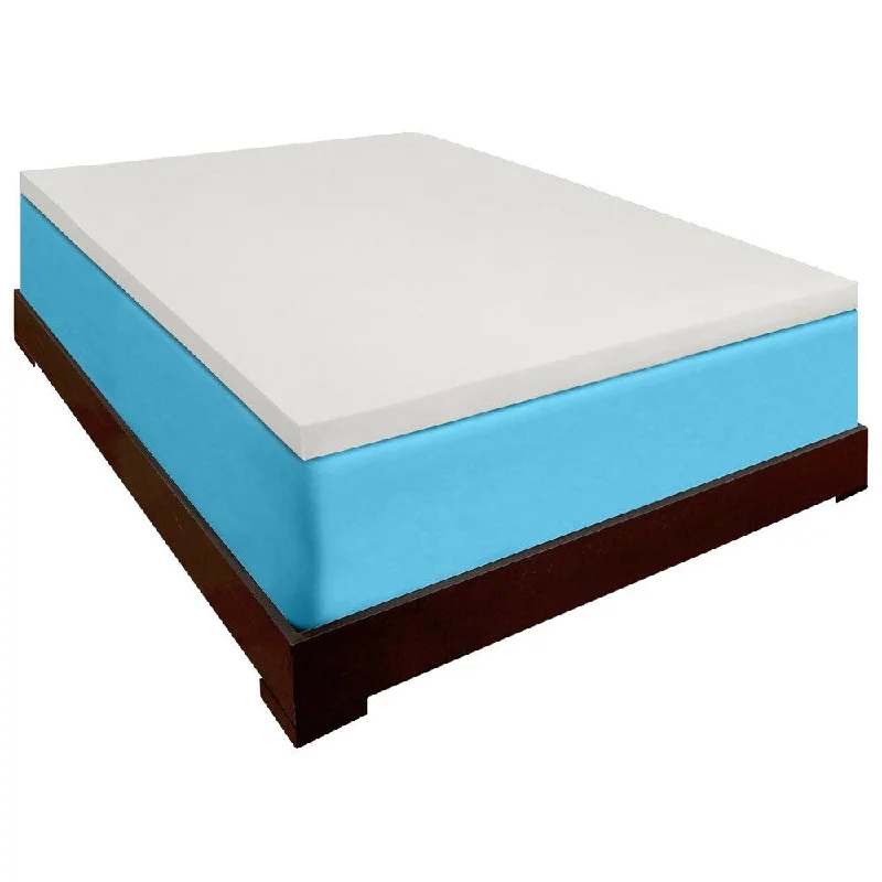 DreamDNA 4-inch 4-pound Density Memory Foam Mattress Topper