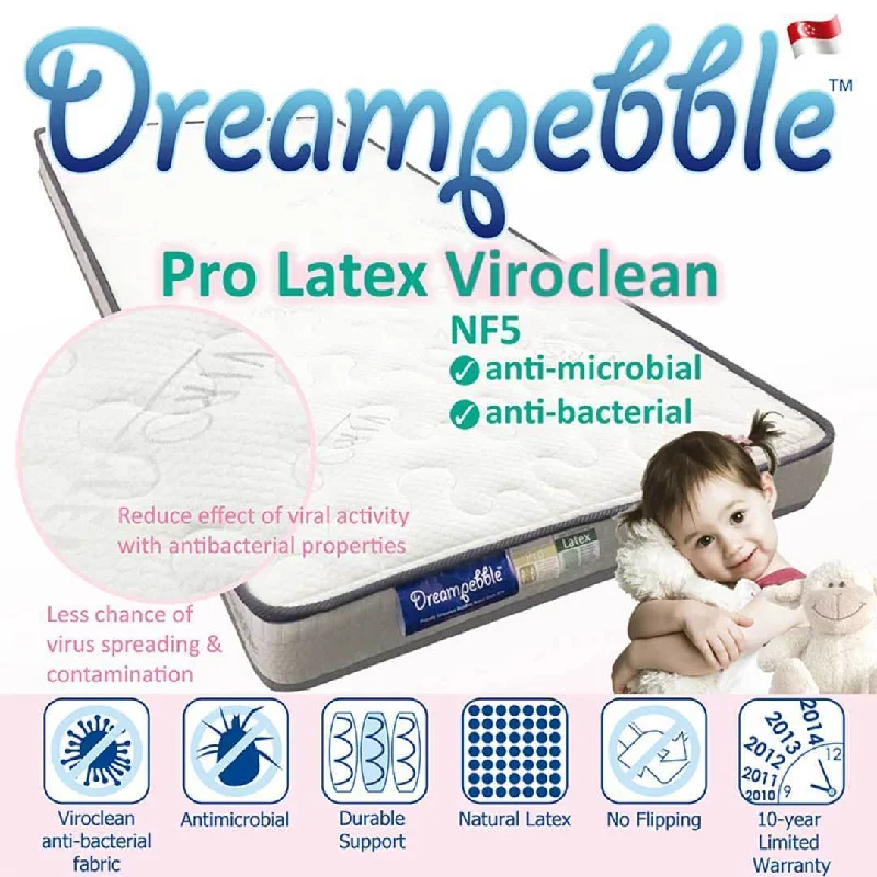 Dreampebble Pro Latex Viroclean NF5/NF10 Mattress