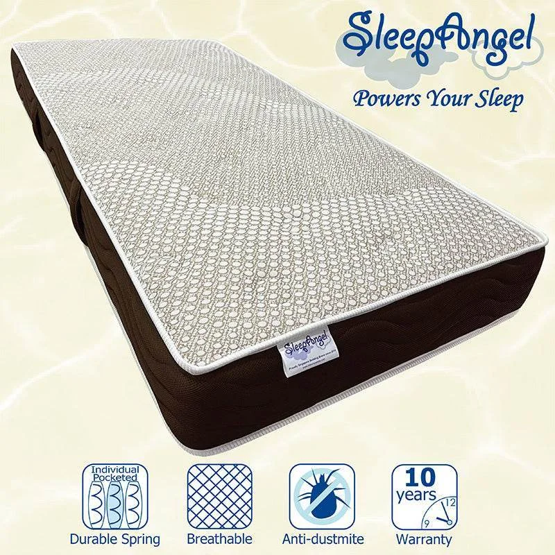 Dreampebble SleepAngel NF8.5 Individual Pocketed Spring Mattress