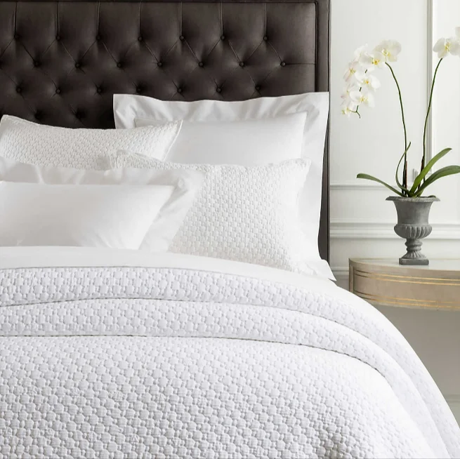 Lodi White Malteasse Coverlet