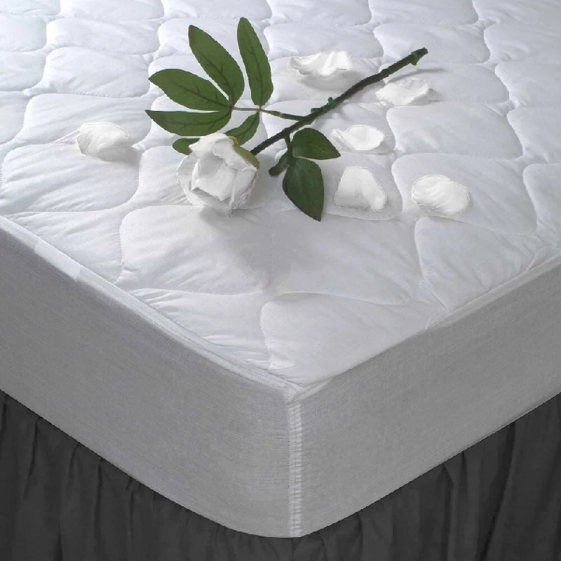 Maison Condelle- T180 Percale Mattress Pad - White