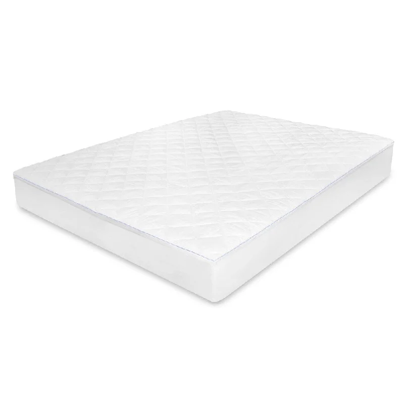 SwissLux Washable Euro Top Memory Foam Mattress Pad